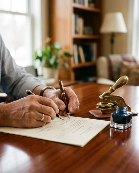 Notary Service — stock imagery